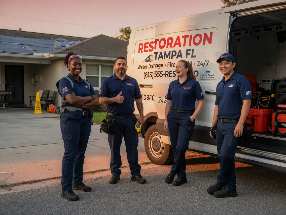 Water Damage Restoration company in Farmersville, TX